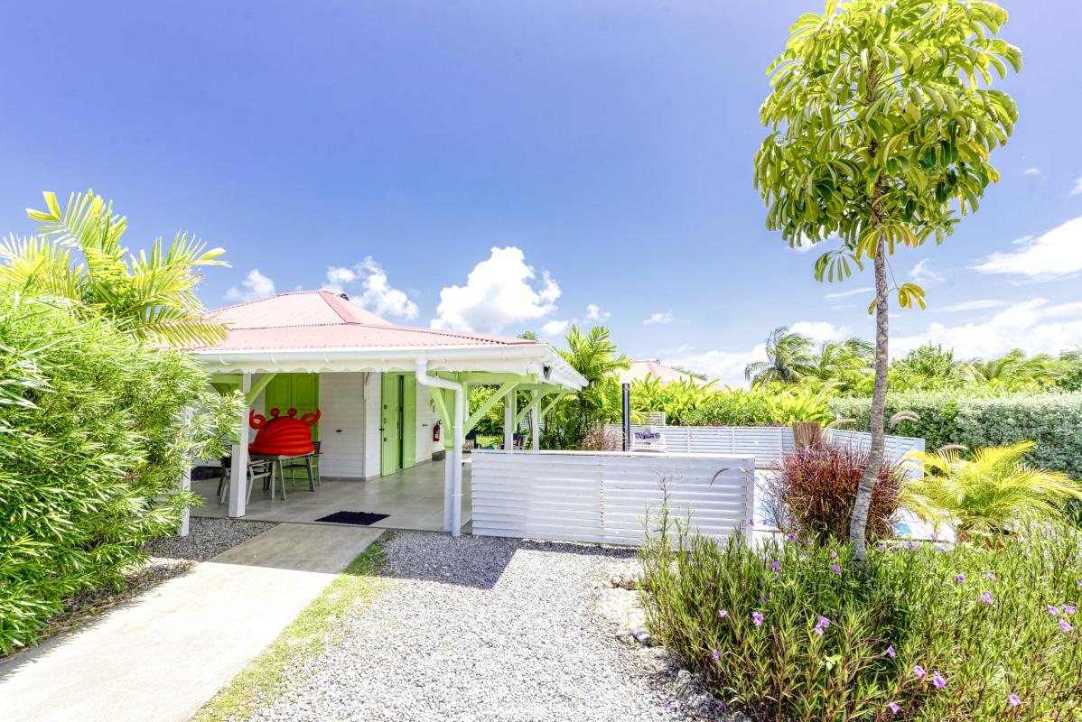 16.Location villa piscine Marie Galante Guadeloupe_Parking